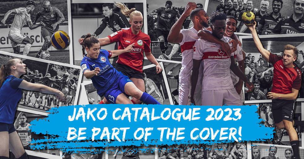 Your team on the cover of the JAKO 2023 catalogue!