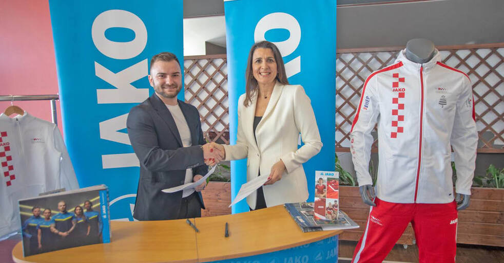 JAKO officially equips the Croatian Tennis Federation