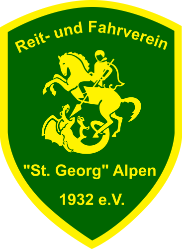 Reit- und Fahrverein St. Georg Alpen Logo
