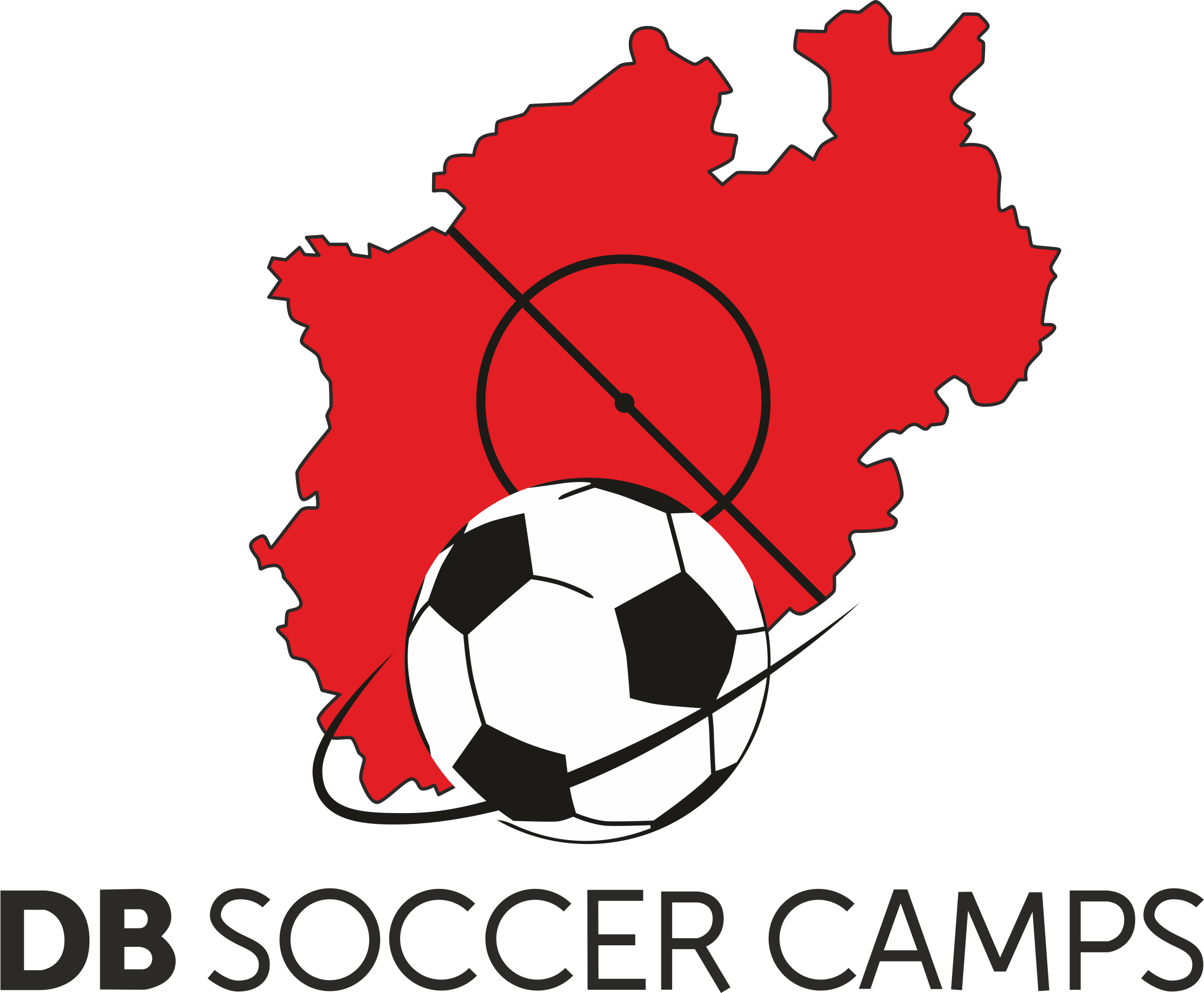 DB Soccer Camps Logo